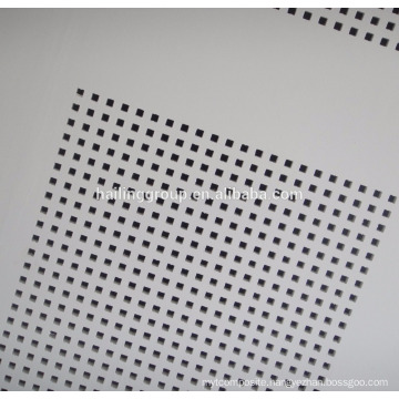 Gypsum Board Standard Size Perforated Panels Acoustic Ceiling Tile